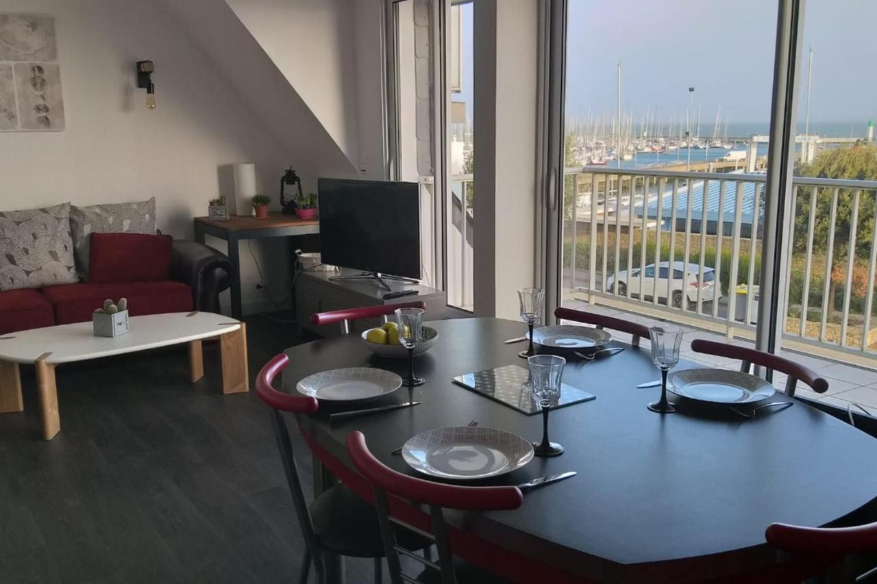 Quiberon Appartement Vue Mer - Acces Plage Exterior foto